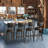 30" Swivel Stools Set Of 2, Black Faux Leather Upholstered Seat & Solid Wood Footrest, Stool For Kitchen Island & Pub-393817796
