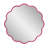 Anderson Scalloped Flower Wall Mirror-452564092
