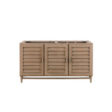 Portland 60'' W Double Bathroom Vanity Base