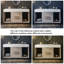Meuble-lavabo mural 39,4 po avec lavabo en céramique, meuble de rangement mural moderne avec 2 tiroirs et 2 espaces ouverts-425632331-428595784