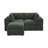 Andrielle Corduroy L-Shaped Sectional Reversible-498050389-529007424
