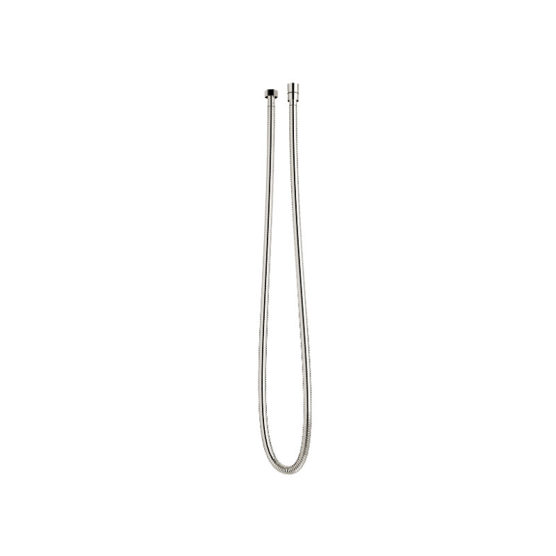 Boyau de douche flexible en nickel poli