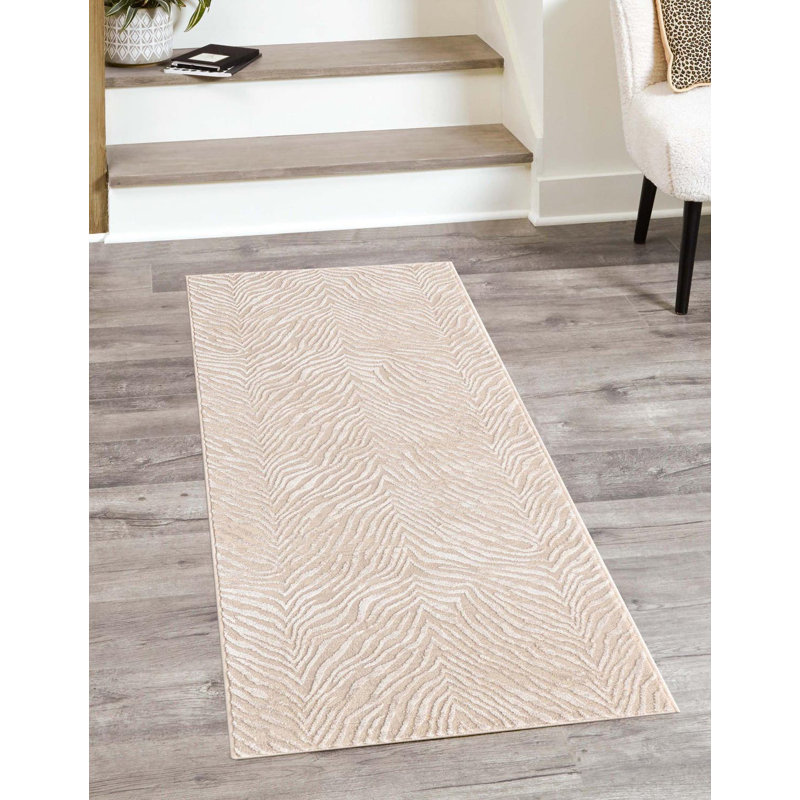 Tatte Animal Print Indoor Rug, Runner 2' x 9'10"