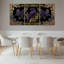«Three Black Ravens», ensemble de 3 reproductions d'art sur toile tendues sur toile-328983064