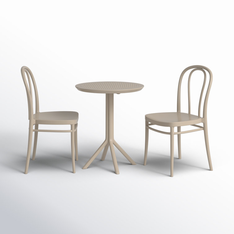 Farrah 23.6'' Round 2 - Person Bistro Set