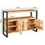 Canonero 135cm Solid Wood Top Console Table