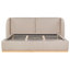Martynia Boucle King Bed-1803213913-1803213912