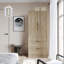 Sibby 2 Door Solid Wood Wardrobe-360689451