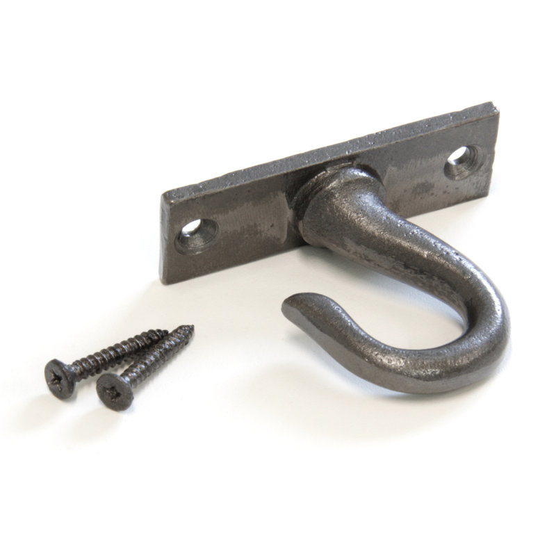 2.2 Inch Gray Iron Wall and Ceiling Hook