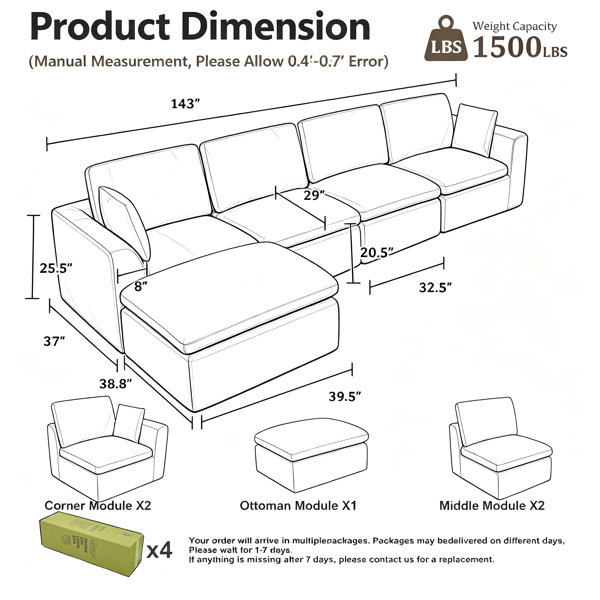 Dimensions du produit