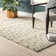 Aderhold Hand Tufted Nz Wool/Cotton Southwestern Rug in Ivory/Gray
