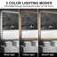 Led Bathroom Vanity Mirror With Back Light,multifunction,gun Ash-1726250383