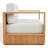 St Lucia Teakwood Loveseeat