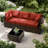 8 Pcs Outdoor Cushion Slipcovers All-Weather Patio Cushion Covers For Outdoor Furniture, Covers Only-1030830952