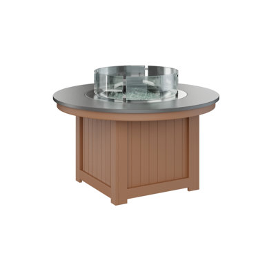 Berlin Gardens Donoma Round Fire Pit Table
