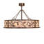 45" Wide Oak Leaf Pendant