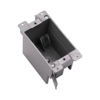 Mob 100 PK 1 Gang Remodel Outlet Box 14CI Junction Box, Plastic outlet Box For Home Improvement.