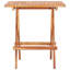 Lehigh Square Teak Solid Wood Outdoor Bistro Table - 60 cm W 60 cm D