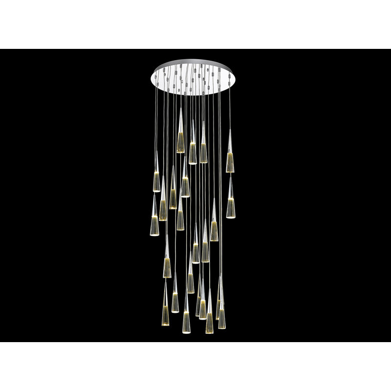 Avalon 25 - Light Pendant, Polished Chrome
