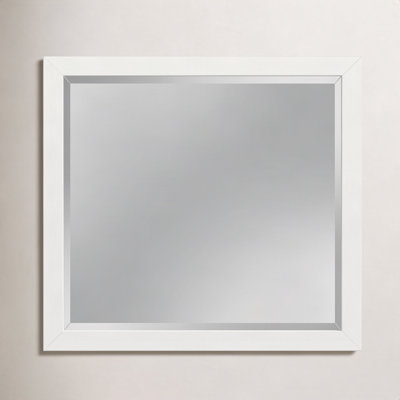 Marino Wood Flat Mirror