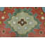 Tapis bleu unique de 9 pi x 11 pi 8 po