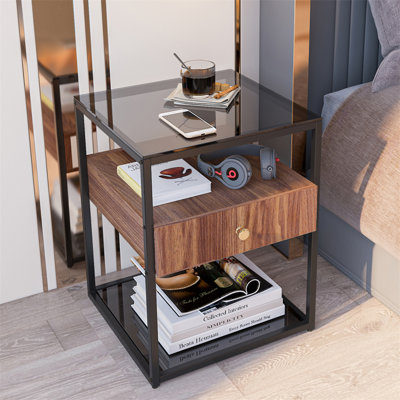 Varick 1 Drawer Bedside Table
