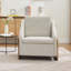 Fauteuil en tissu d'ameublement Chenille-713360131