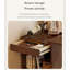 Table de bar avec rangement Nordic