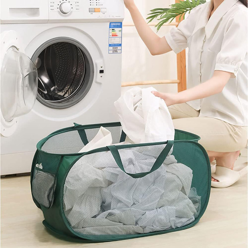 Lot de 4 paniers à linge pliables et pliables, pour une organisation optimale de la maison