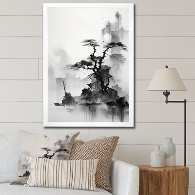 Asian Art Landscape Sumi - Art asiatique grand art mural