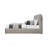 Orane Gray Fabric  Bed W/Storage-686619502
