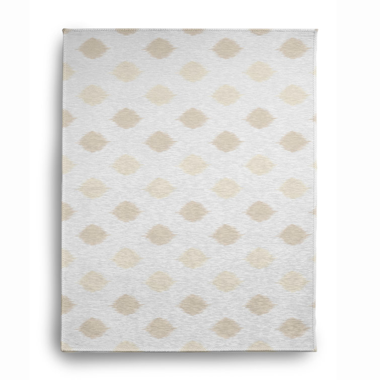 Macaire Chenille Polka Dots Indoor Rug