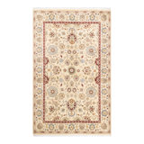 Classic One-of-a-Kind 4' 1" X 6' 5" Hand Knotted Area Rug