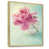 Toile avec cadre flottant brun