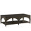 Fenwick 58" Wide Modern Traditional Cocktail Table with Adjustable Shelf