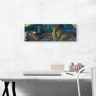 " Where Do We Come From, What Are We, Where Are We Going 1898 " by Paul Gauguin Painting Print