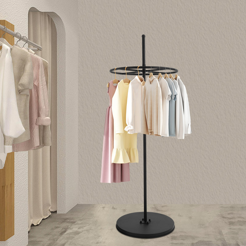 Support à vêtements rond pour vêtements