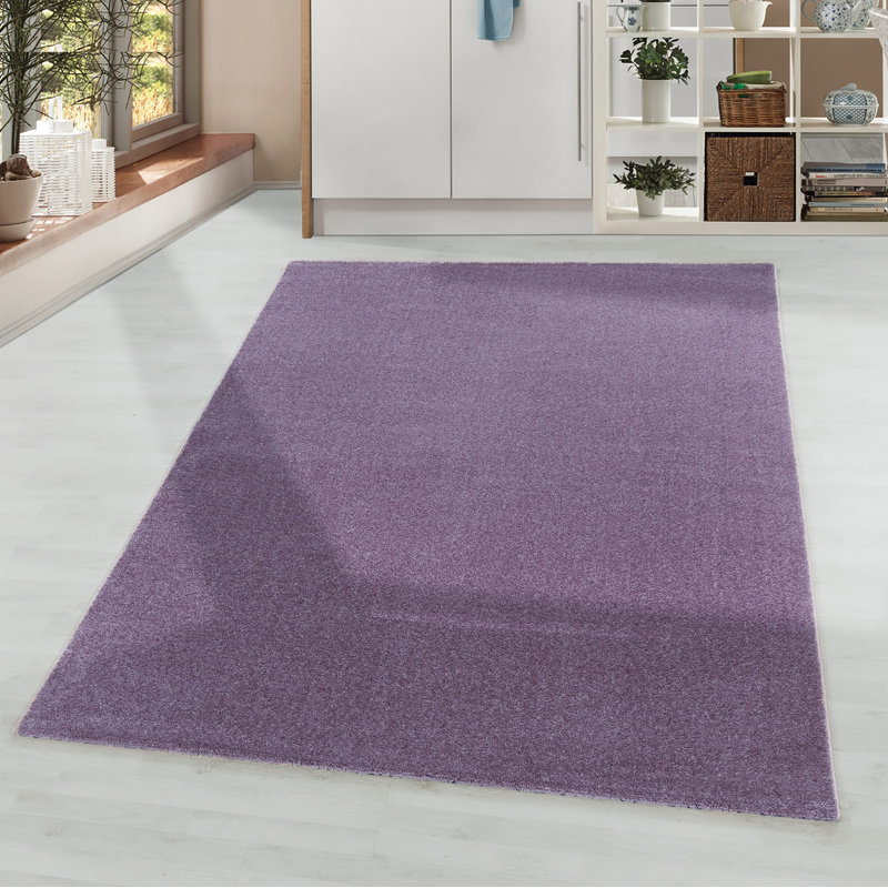 Eustache Solid Colour Flatweave Area Rug, Rectangle 160 x 230cm