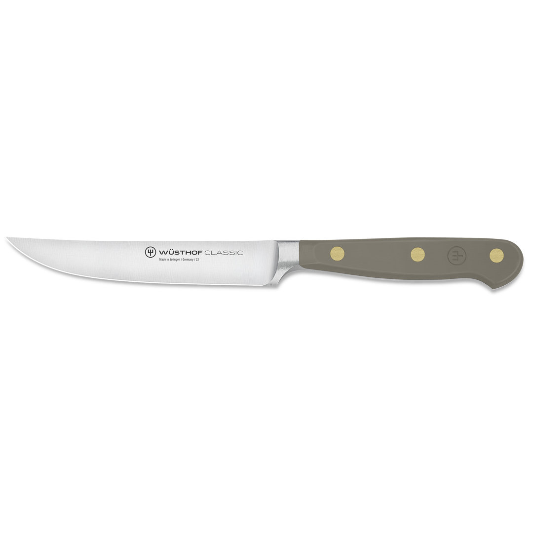 WÜSTHOF German Classic Color Velvet Oyster 4.5" Steak Knife WÜSTHOF