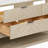 60" Freestanding Double Sink Solid Wood Natural Oak Bathroom Vanity with Engineered Marble Top-623262495