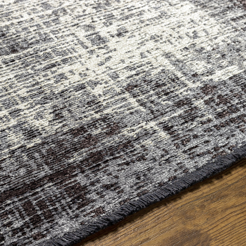 Dunkley Abstract Indoor Rug, Rectangle 9'10" x 13'