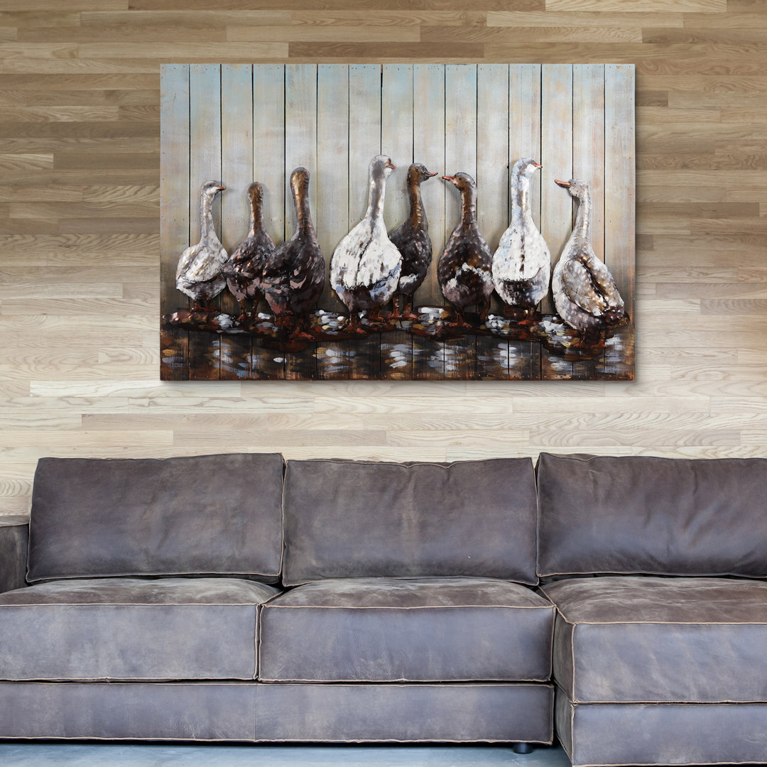Handmade Rustic Ani Wall Decor Millwood Pines