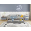 Lit plateforme simple avec lit gigogne-304594313