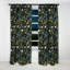 Motif botanique vert forêt III - Rideau floral - Rideau occultant floral - 1 panneau-107548139