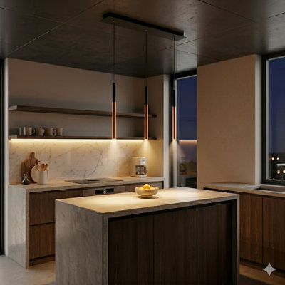 Baileyton 3 - Light Kitchen Island Pendant