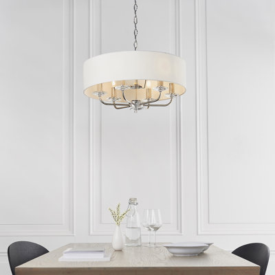 Basilia 6 - Light Drum Chandelier
