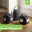 Nicola Spring - Herringbone Fabric Door Stop with Handle