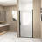 Pivot Shower Door With Aluminum Frame