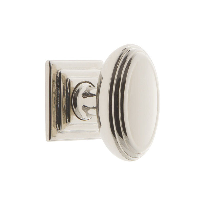 Anneau Cabinet Knob, Polished Nickel