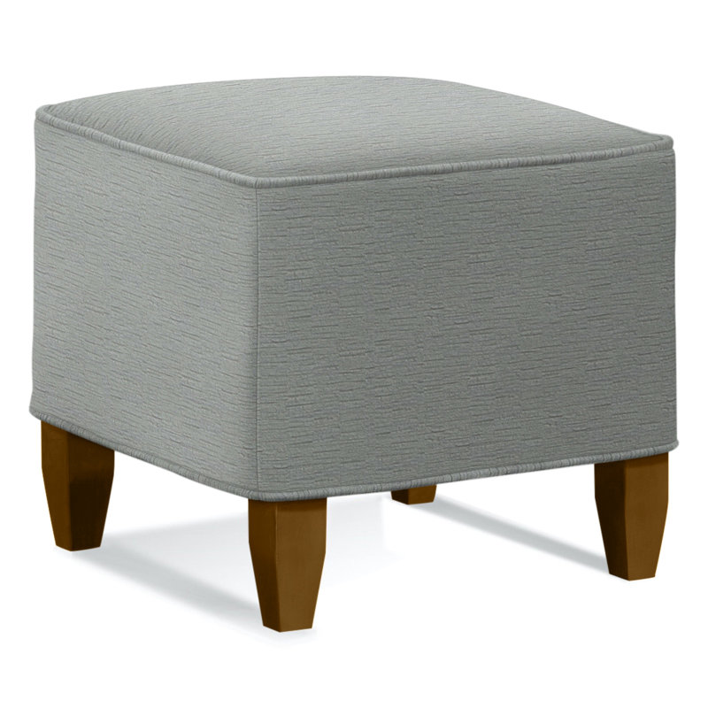 Brooklyn Square Ottoman, Brown Geometric, 0456-33, Havana